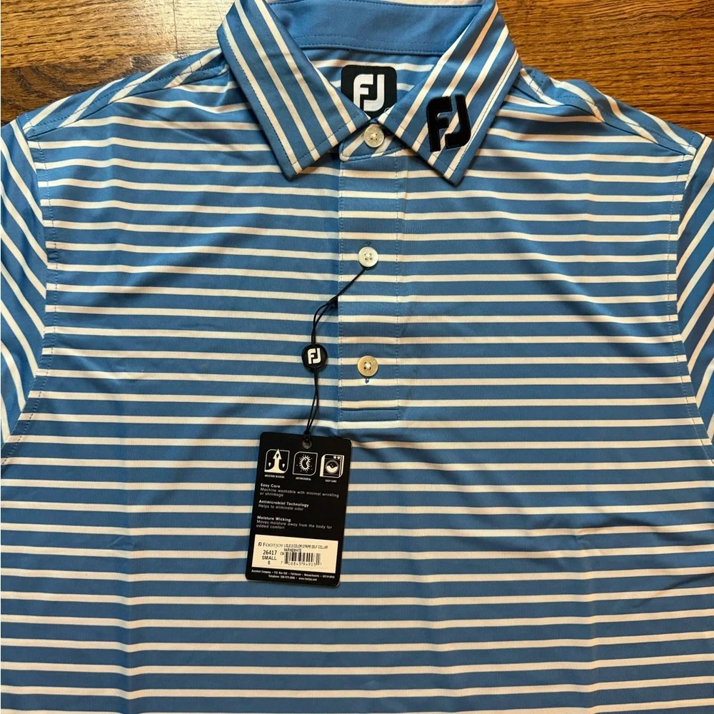 FootJoy Lisle Performance Golf Polo - Picture 3 of 3